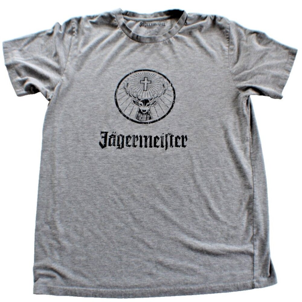 Jagermeister Logo Men's Short Sleeve Shirt Size‎ L